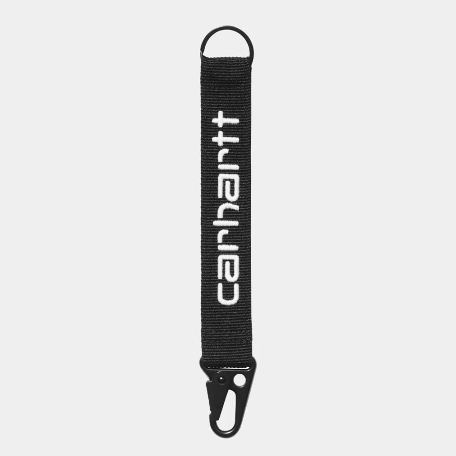 Carhartt WIP Jaden Keyholder - Durable Black & White Key Organizer