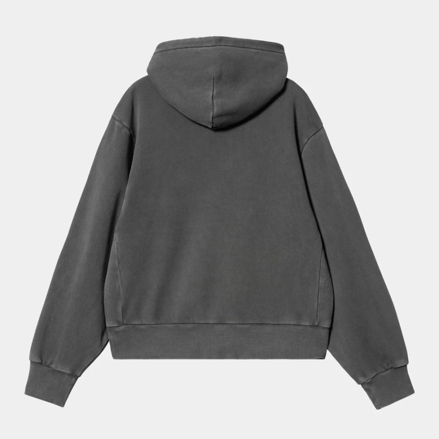 Carhartt WIP Women's Black Hooded Akron Sweatshirt