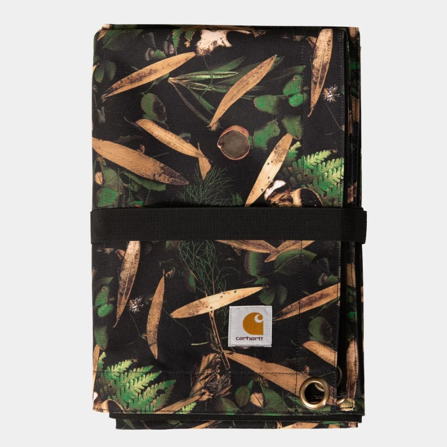 Carhartt WIP Picnic Blanket - Waterproof Outdoor Lumen Print Design for Beach, Park, and Camping