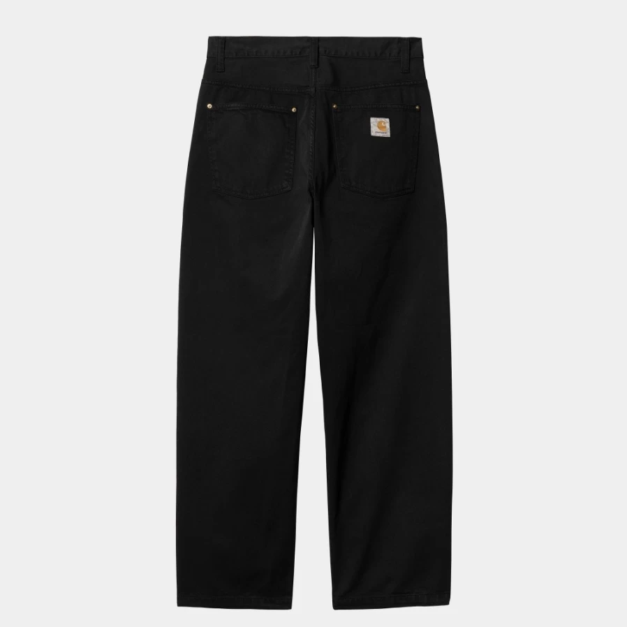 Carhartt WIP Men's Black Derby Pant - Classic Workwear Style