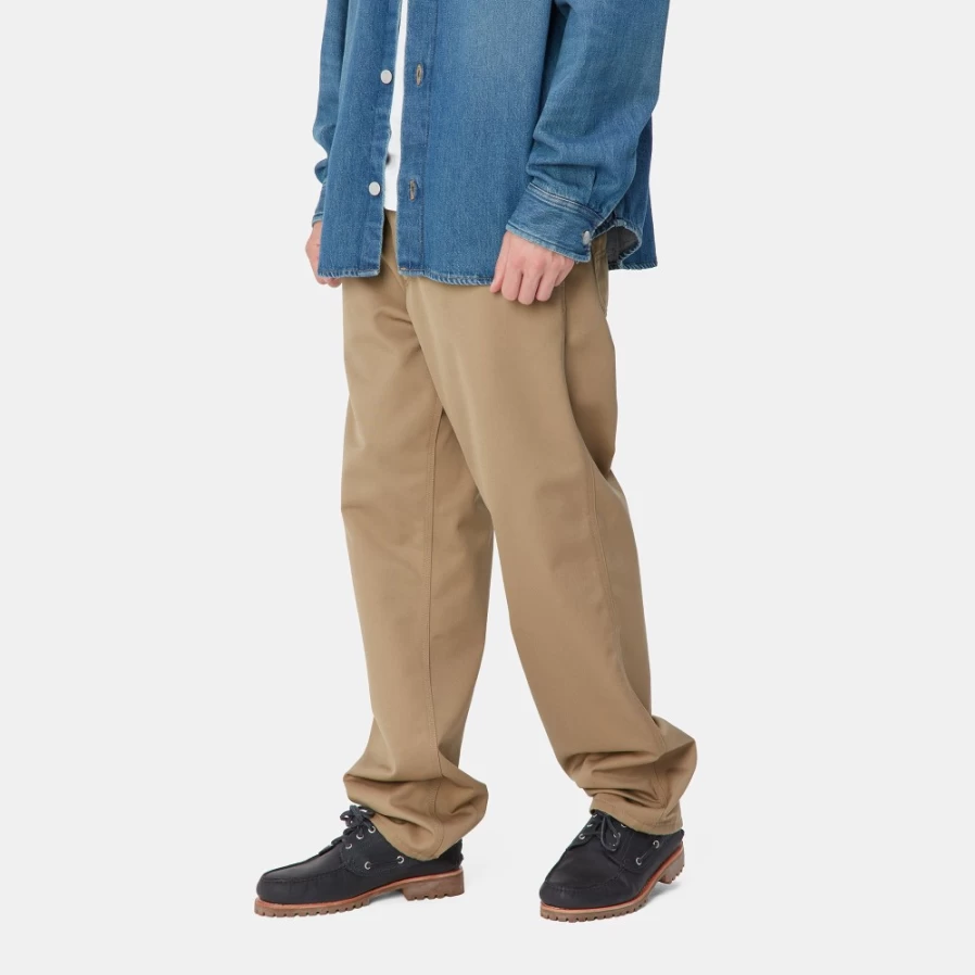 Carhartt WIP Men's Leather Simple Pant - Durable & Stylish Workwear Trousers