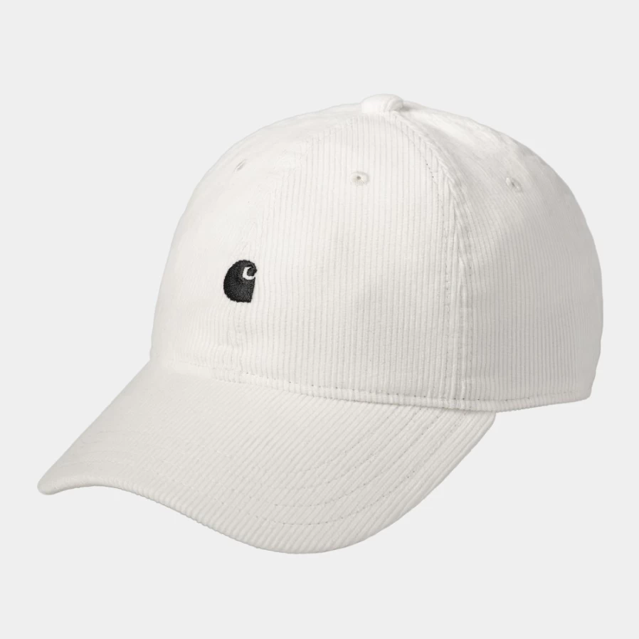Carhartt WIP Harlem Cap in Wax/Black - Durable Cotton Twill Hip-Hop Style Hat