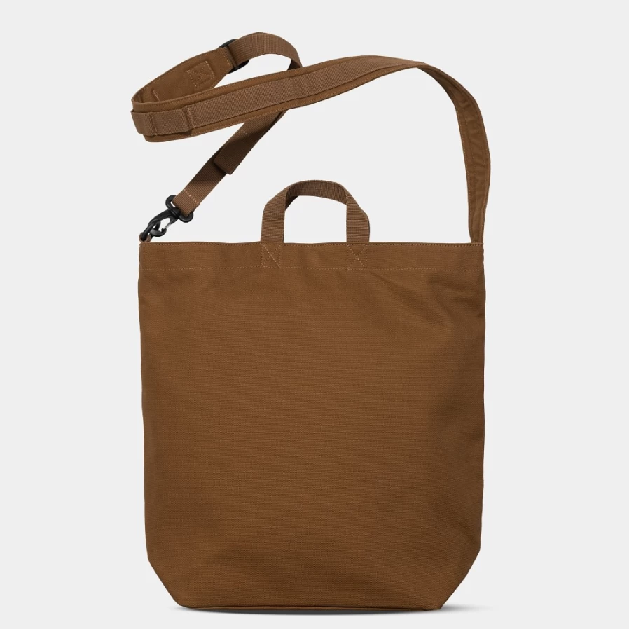 Carhartt WIP Dawn Tote Bag in Hamilton Brown - Durable Canvas Carryall for Everyday Use