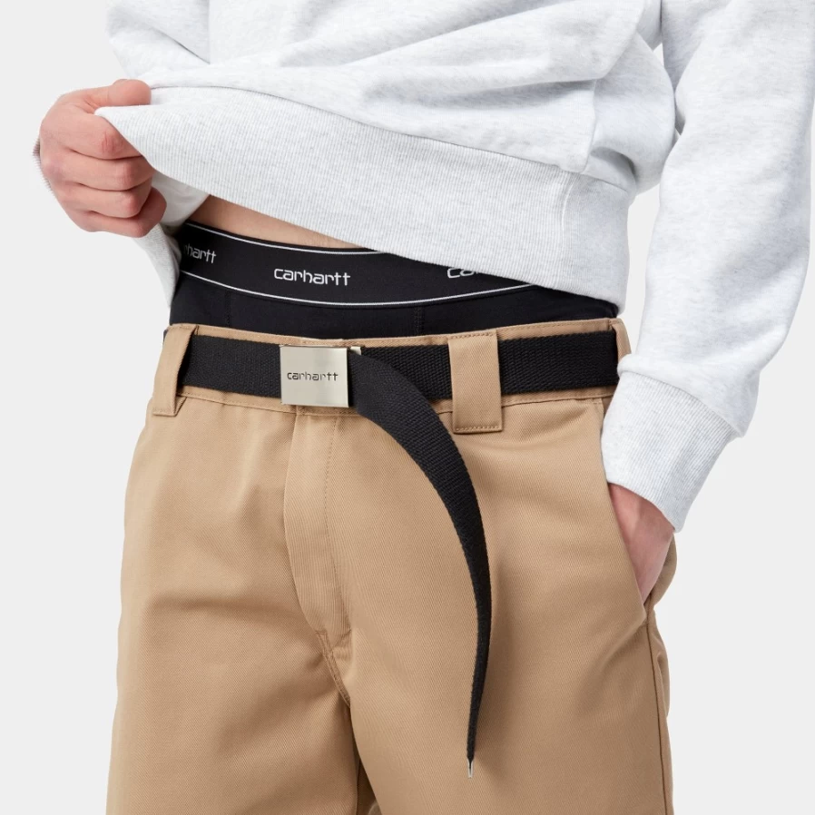 Carhartt WIP Men's Cotton Trunks in Black - Comfortable Boxer Briefs