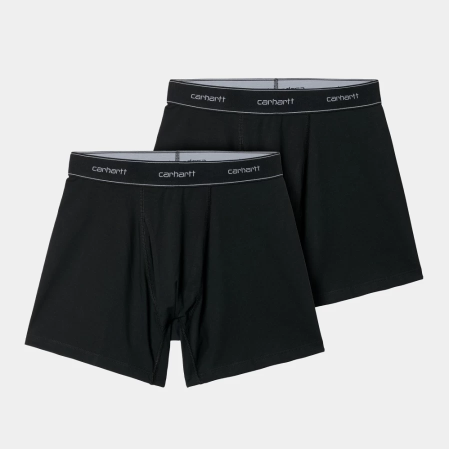 Carhartt WIP Men's Cotton Trunks in Black - Comfortable Boxer Briefs