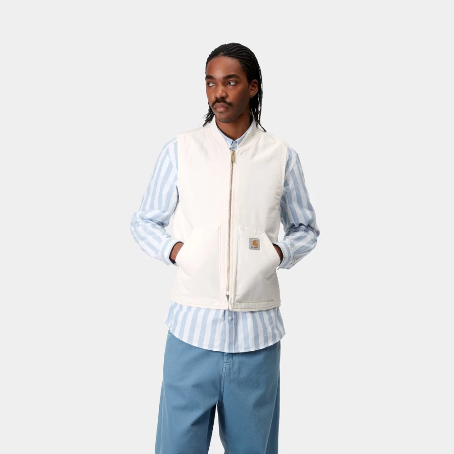 Carhartt WIP Men's Wax Classic Vest - Durable Workwear for Everyday Style