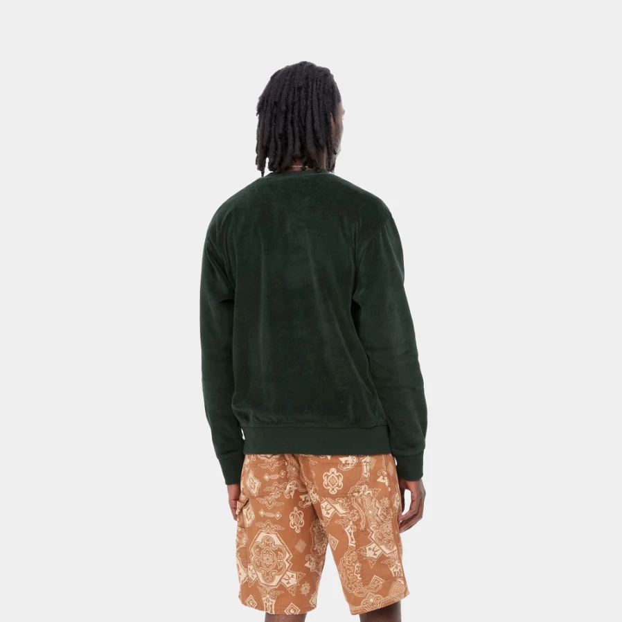 Carhartt WIP Men's Dark Cedar United Script Sweatshirt