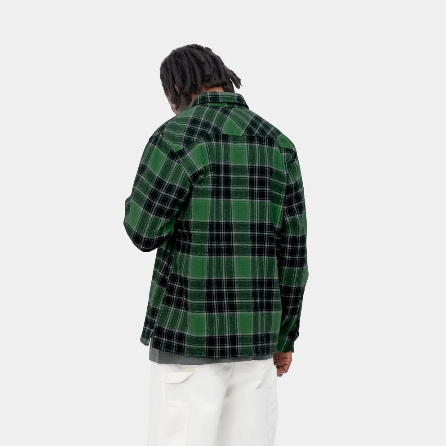 Carhartt WIP Men's Long Sleeve Jared Check Shirt