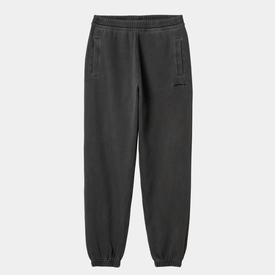 Carhartt WIP Men's Black Duster Sweatpants - Comfortable Casual Joggers