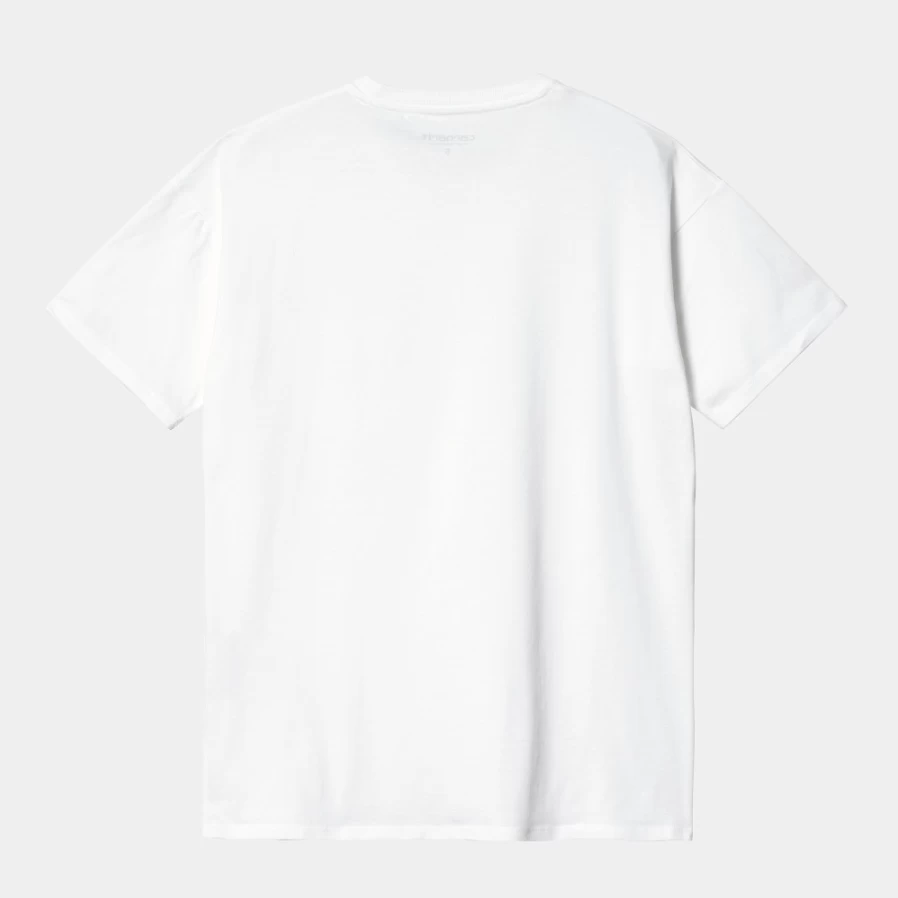 Carhartt WIP Women's White Short Sleeve Pocket T-Shirt