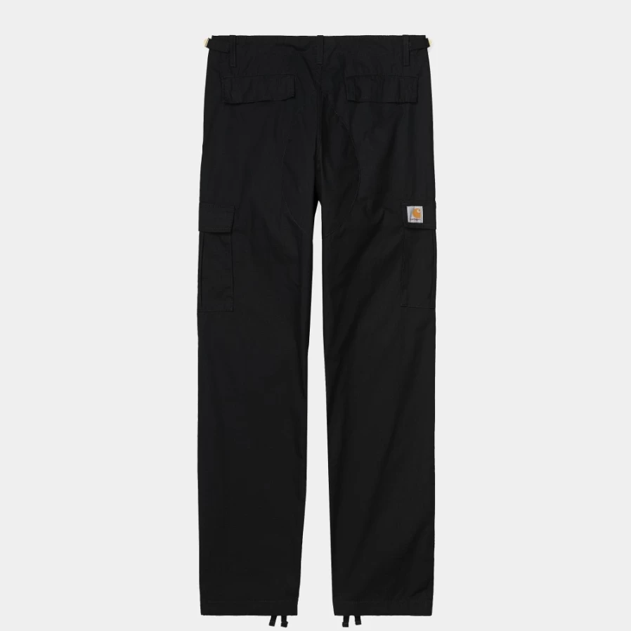 Carhartt WIP Men's Black Aviation Work Pant - Durable Cargo Pants for Work & Casual
