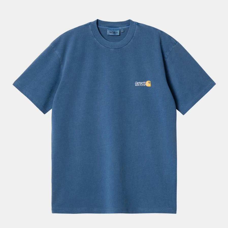 Carhartt WIP Men's Liberty Short Sleeve Radiant T-Shirt – S/S Comfort Fit Casual Top