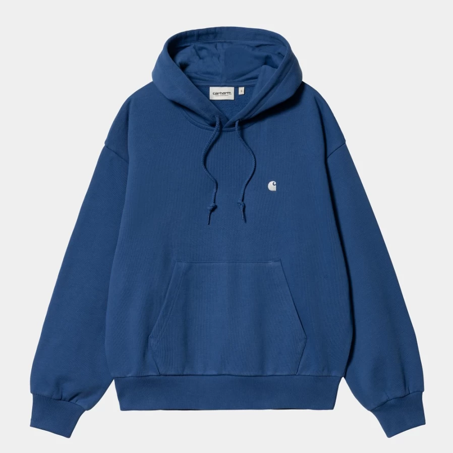 Carhartt WIP Women's Casey Hooded Sweatshirt in Liberty/Silver