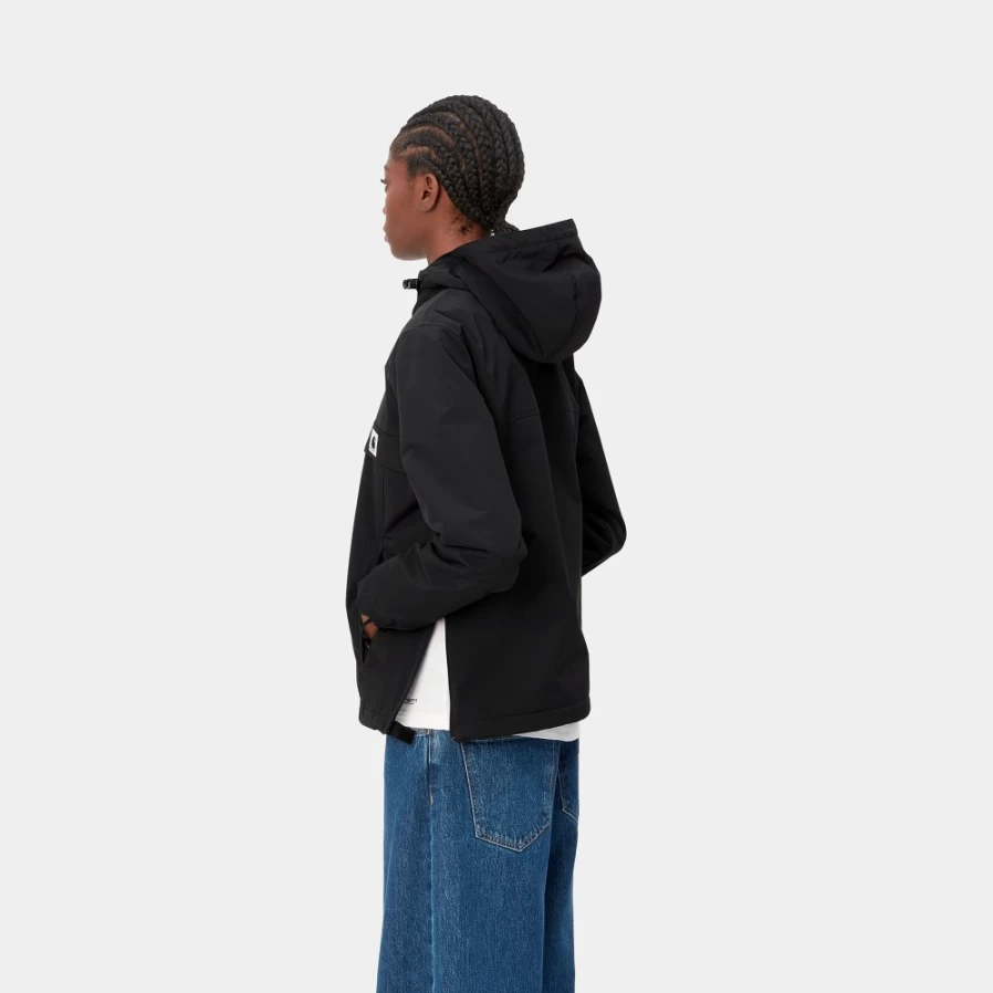 Carhartt WIP Women's Nimbus Pullover Winter Jacket in Black