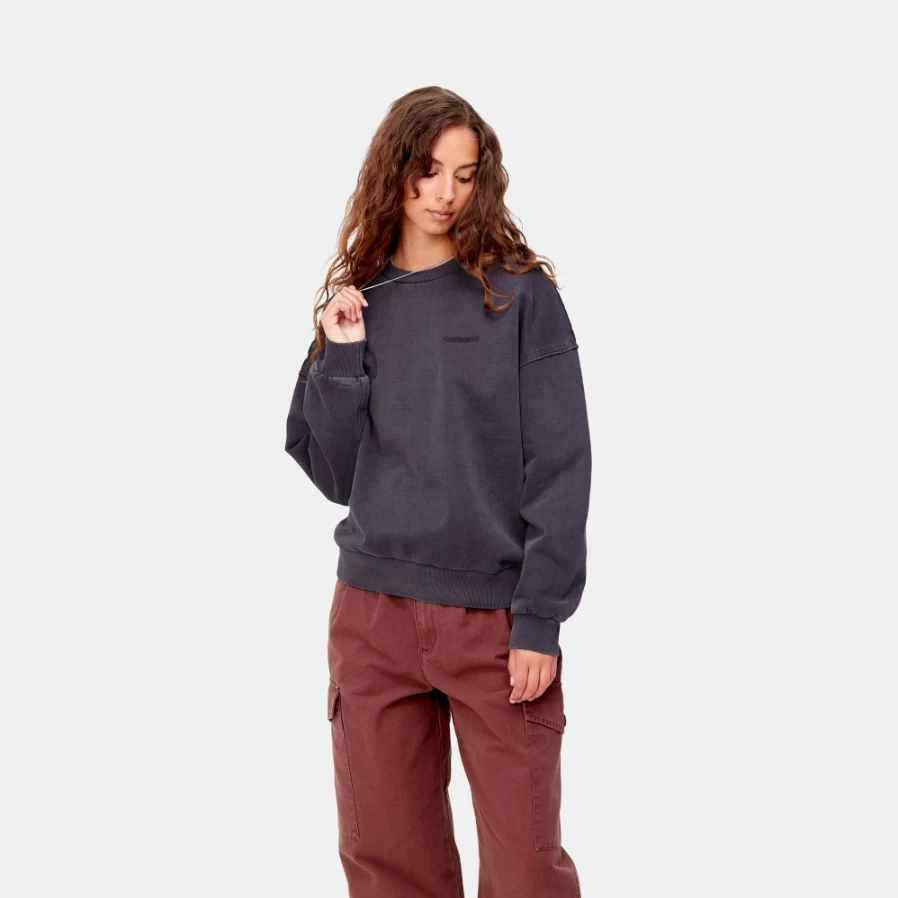 Carhartt WIP Women's Marfa Sweatshirt in Artichoke Green
