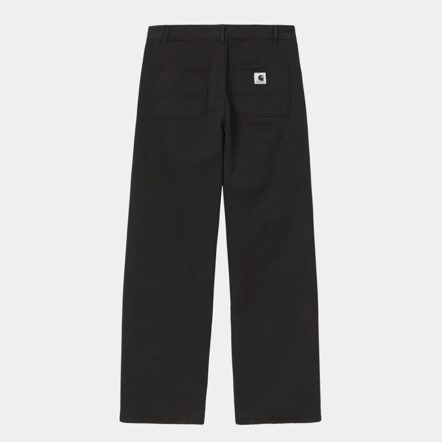Carhartt WIP Women's Simple Pant in Black - Minimalist Casual Trousers