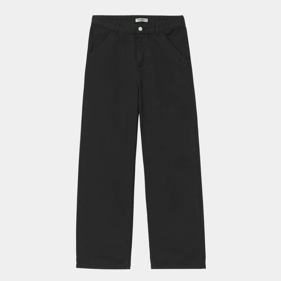 Carhartt WIP Women's Simple Pant in Black - Minimalist Casual Trousers