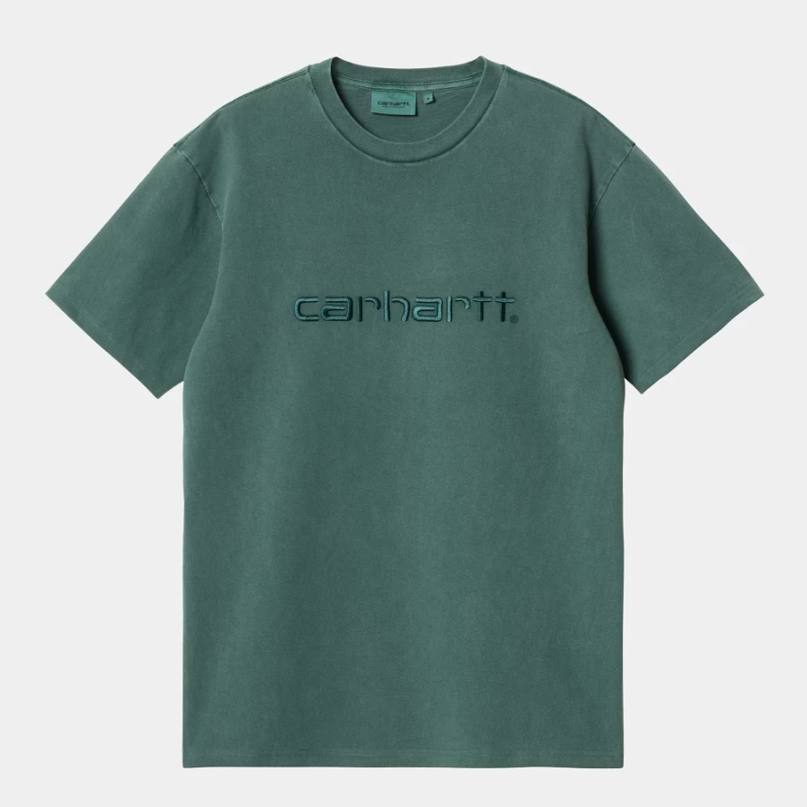 Carhartt WIP Men's Discovery Green Short Sleeve Duster T-Shirt S/S