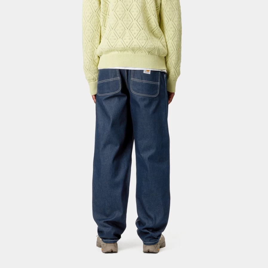 Carhartt WIP Men's Simple Pant in Blue - Classic Comfort Fit Casual Trousers