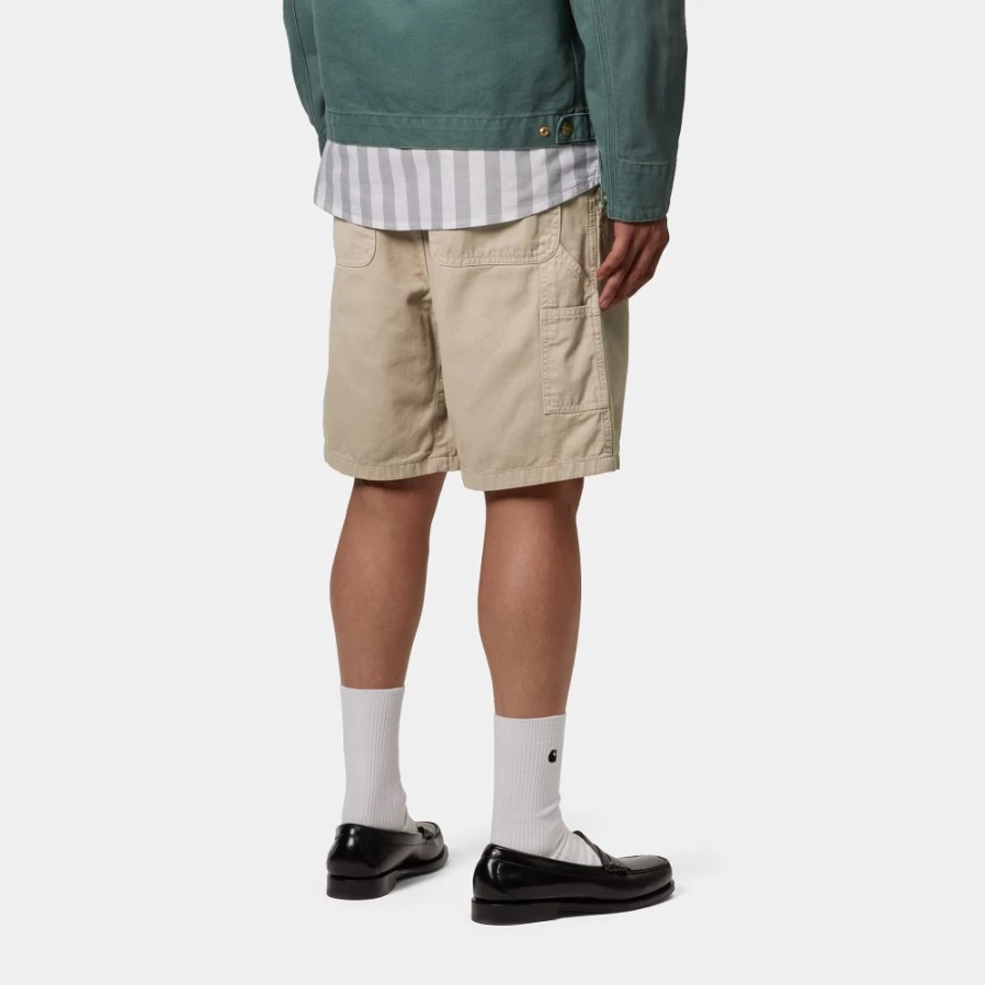 Carhartt WIP Flint Shorts for Men - Wall Color Casual Wear