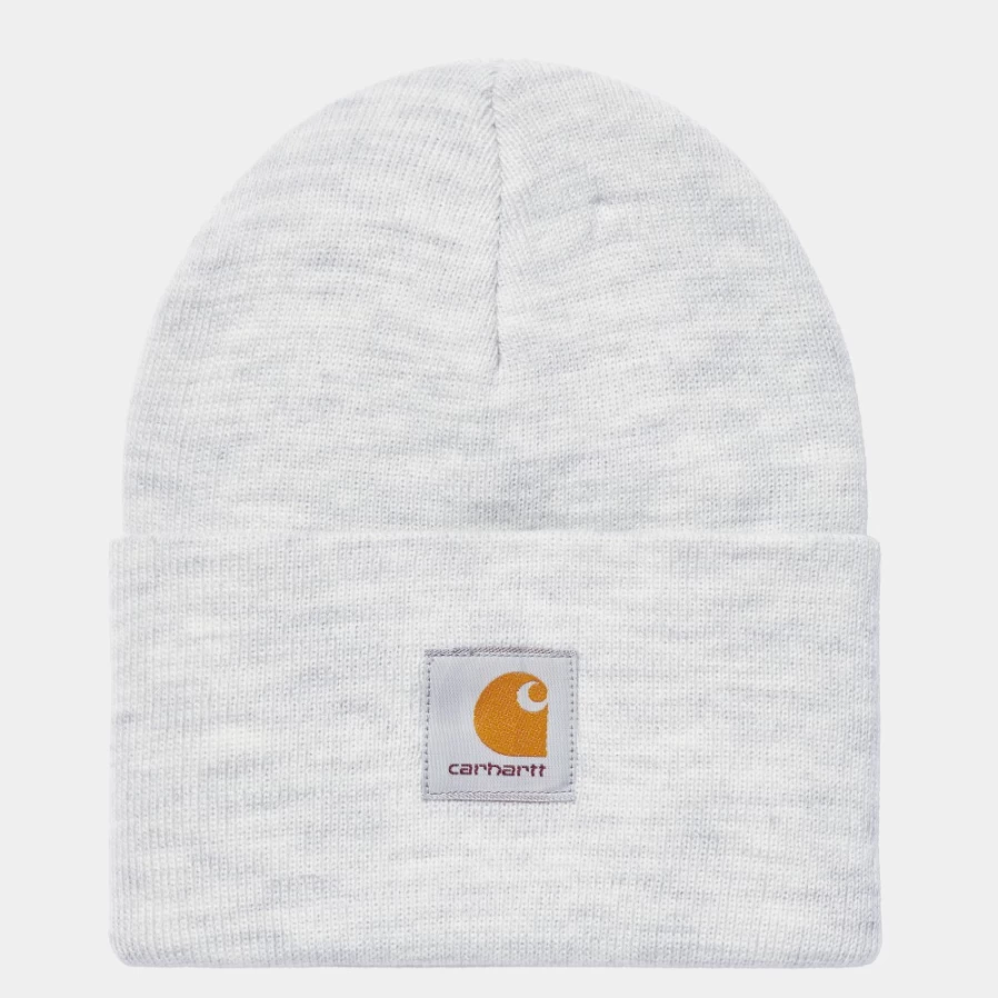 Carhartt WIP Acrylic Watch Hat in Ash Heather - Knit Beanie for Men & Women