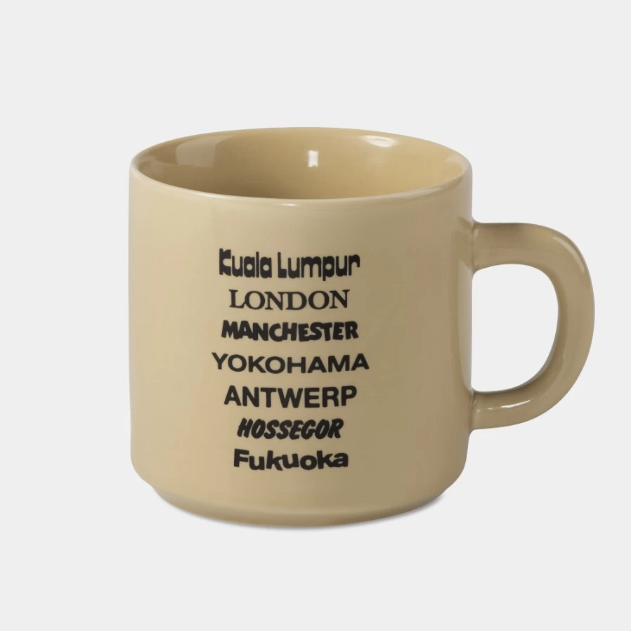 Carhartt WIP Dusty H Brown Coffee Mug – Durable Ceramic Travel Cup for Coffee & Tea
