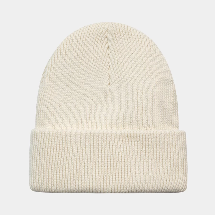 Carhartt WIP Heart Beanie in Natural - Soft Knit Winter Hat for Men & Women