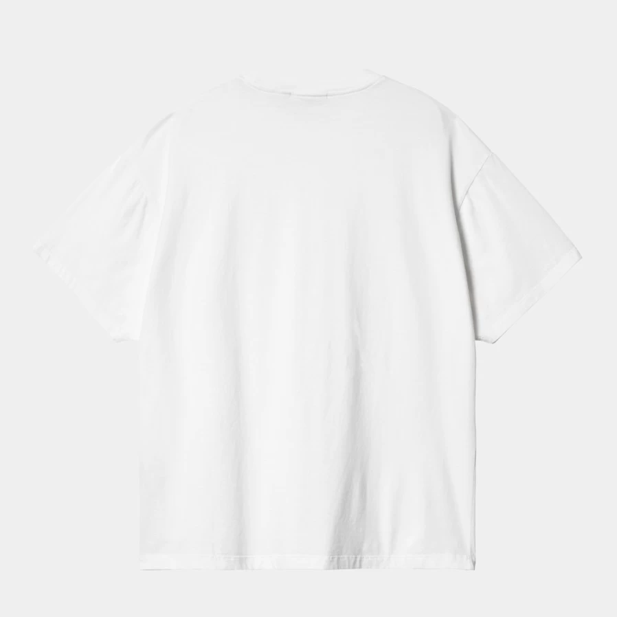 Carhartt WIP Women's White Akron Short Sleeve T-Shirt