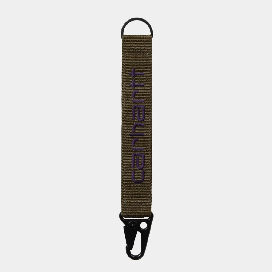 Carhartt WIP Jaden Keyholder - Highland/Cassis Color Key Organizer
