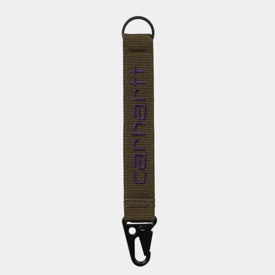 Carhartt WIP Jaden Keyholder - Highland/Cassis Color Key Organizer