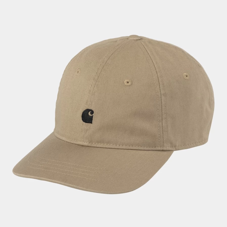 Carhartt WIP Madison Logo Leather Black Cap