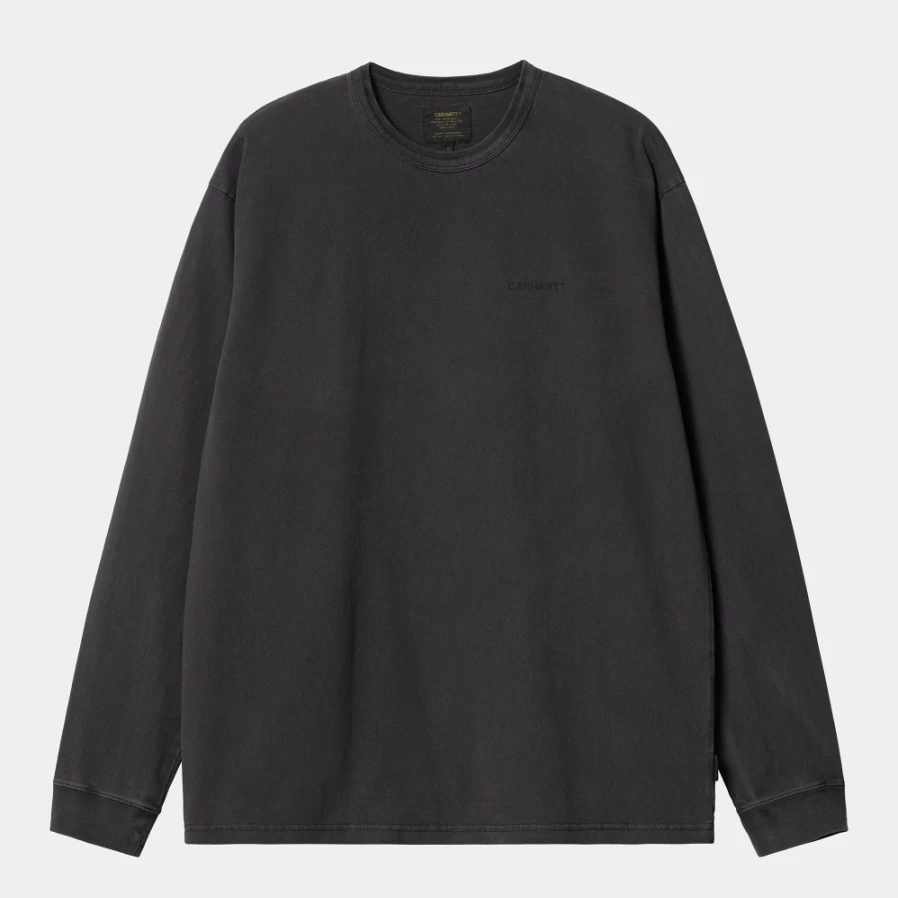 Carhartt WIP Men's Harlow Long Sleeve T-Shirt in Soot