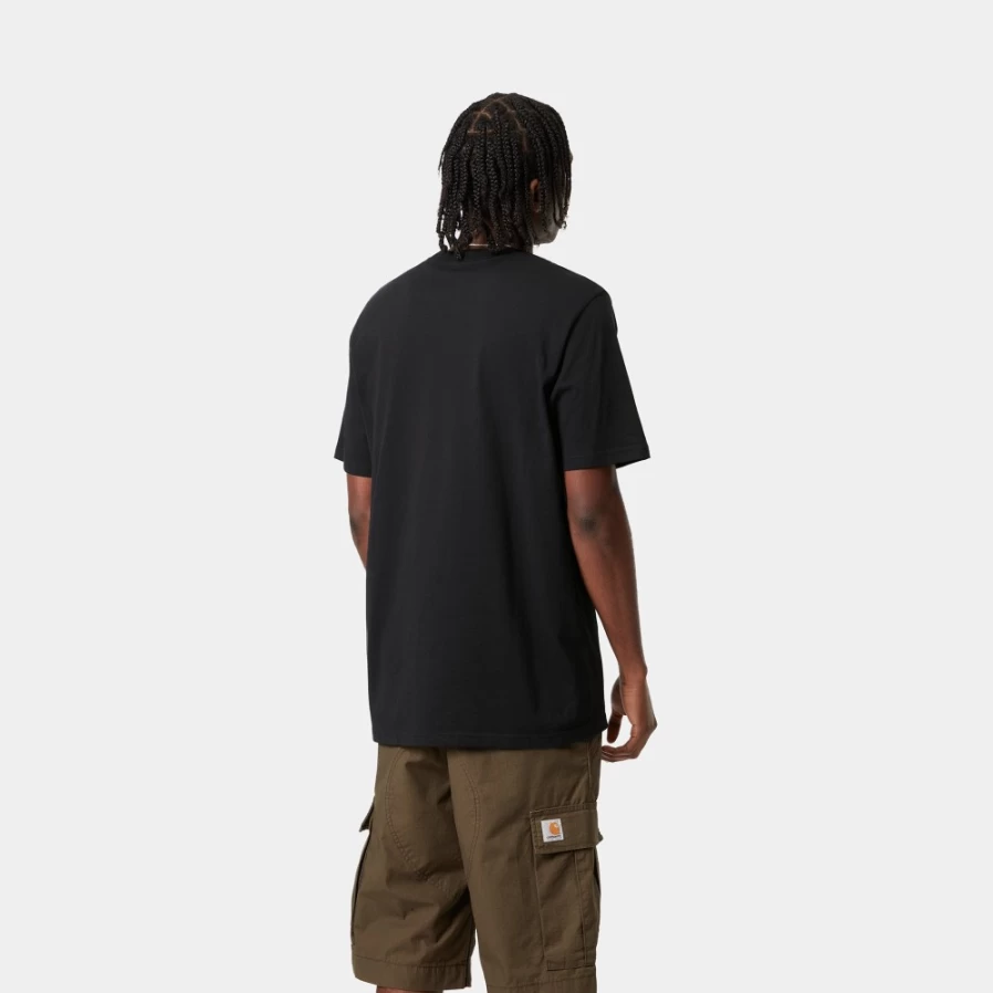 Carhartt WIP Men's Dark Navy Short Sleeve Pocket T-Shirt