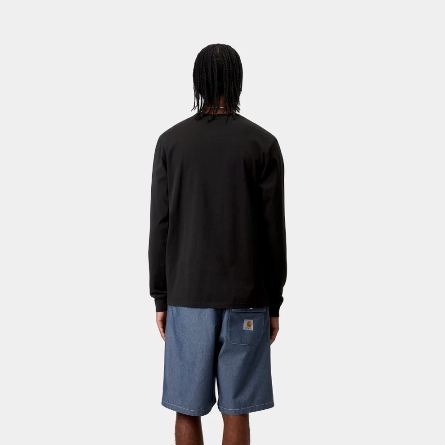 Carhartt WIP Men's Black Long Sleeve Pocket T-Shirt
