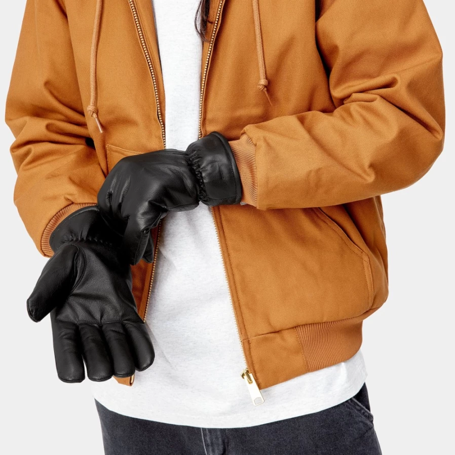 Carhartt WIP Fonda Gloves - Black Work Gloves for Men & Women