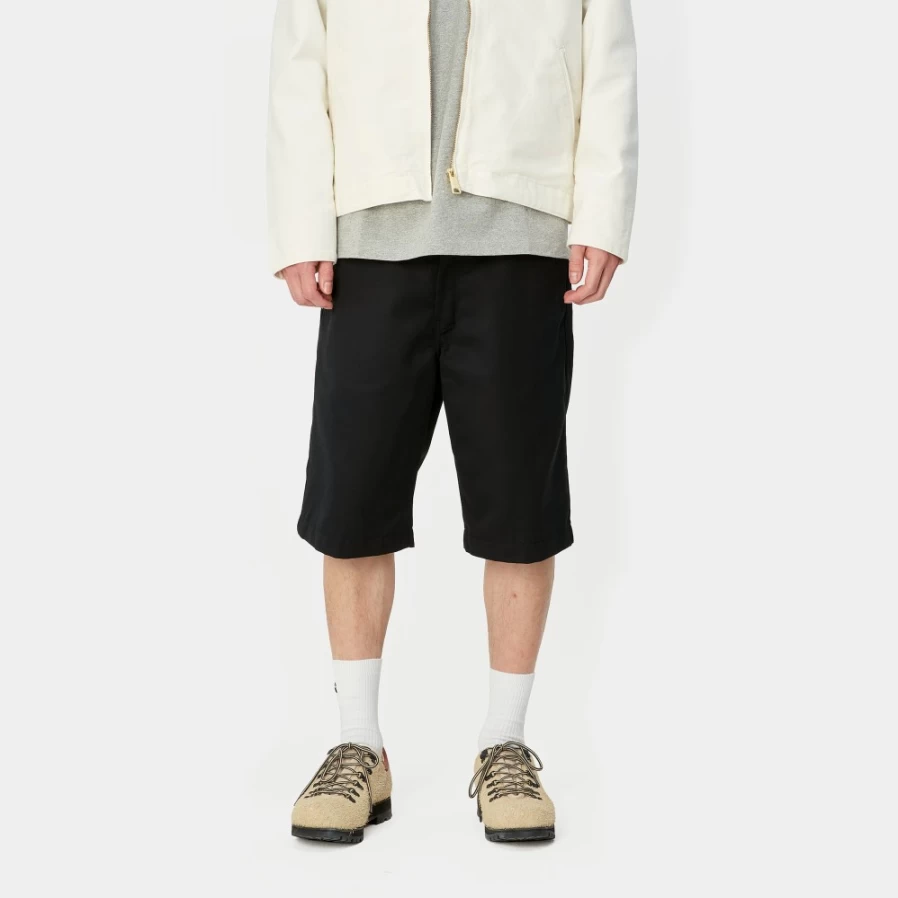 Carhartt WIP Master Short - Black Men's Casual Shorts for Everyday Wear
