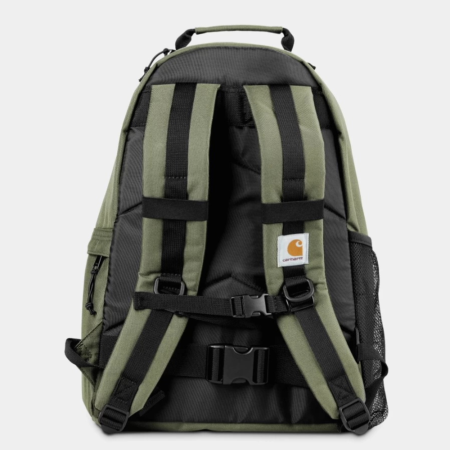 Carhartt WIP Kickflip Backpack - Durable Dollar Green Daypack for Skaters & Urban Commuters