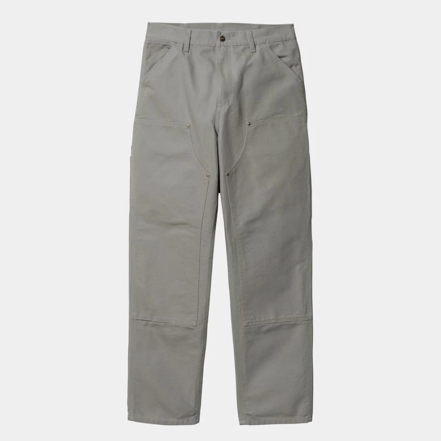 Carhartt WIP Men's Double Knee Work Pants in Marengo - Durable Canvas Utility Trousers