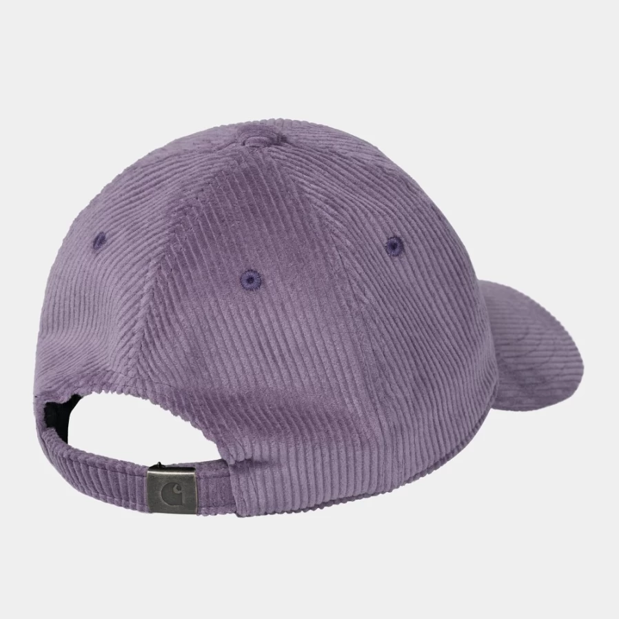Carhartt WIP Harlem Cap in Glassy Purple - Stylish Men's Baseball Hat