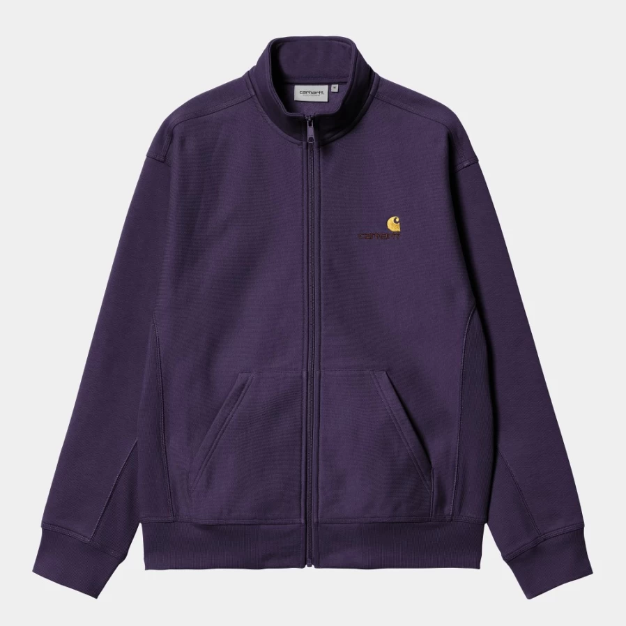 Carhartt WIP Men's American Script Jacket in Cassis Color