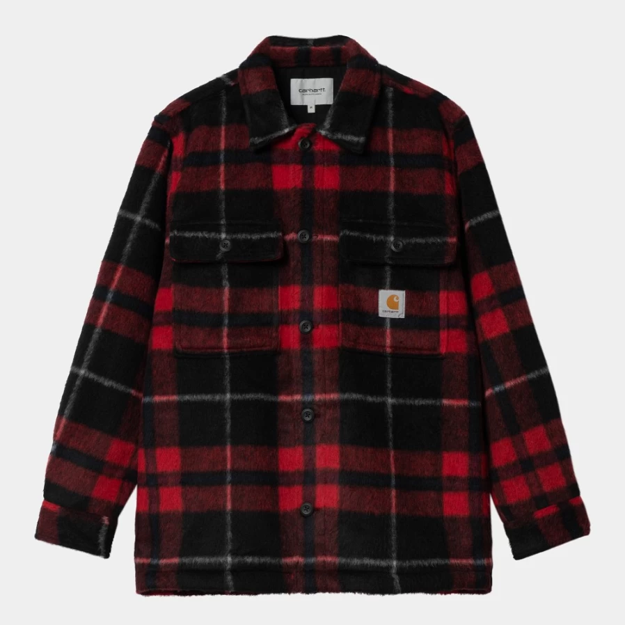 Carhartt WIP Manning Check Shirt Jac for Men - Classic Plaid Workwear Top