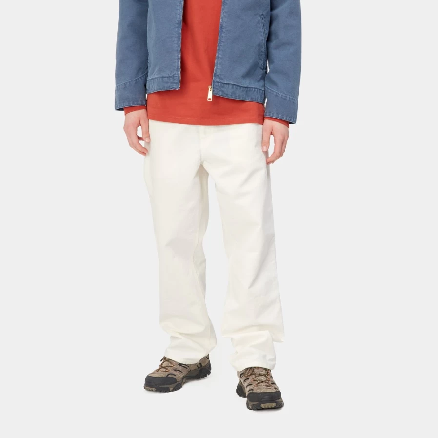 Carhartt WIP Men's Wax Simple Pant - Durable Workwear Trousers for Everyday Wear