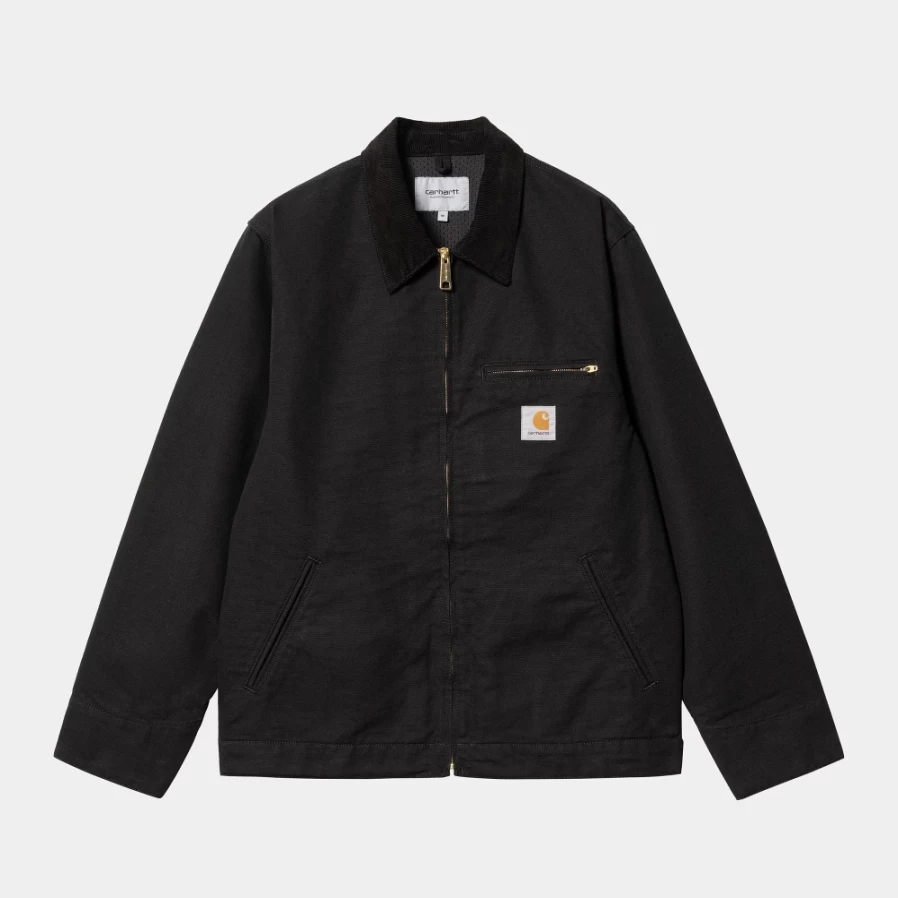 Carhartt WIP Detroit Jacket for Men - Lightweight Summer Version in Black