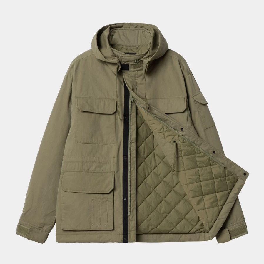 Carhartt WIP Hadwin Jacket for Men in Dried Herb Color - Durable Workwear Coat