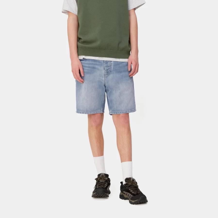 Carhartt WIP Men's Newel Short in Blue - Casual Comfort Fit Shorts