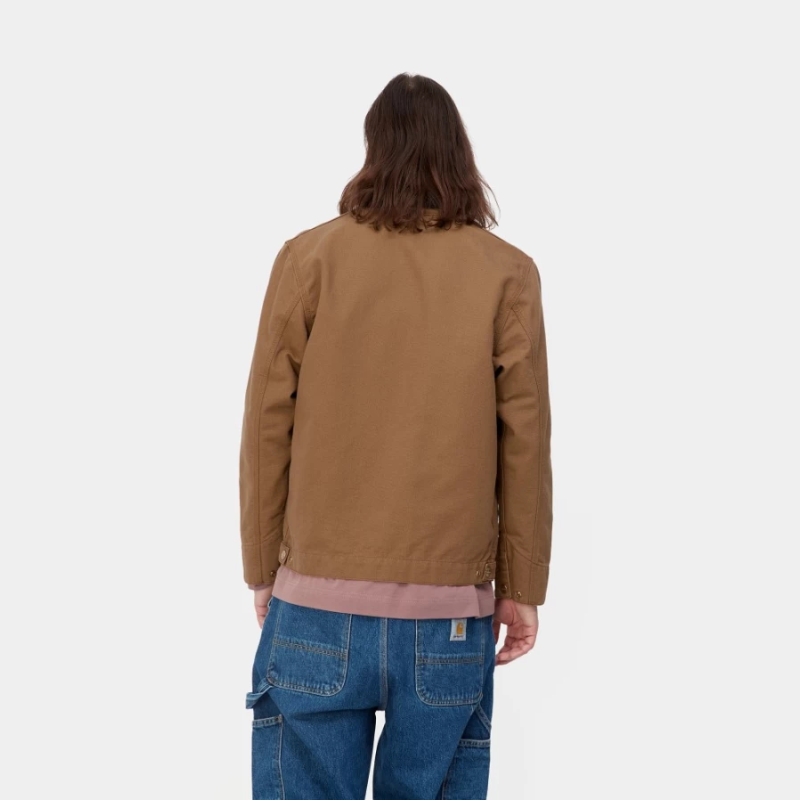 Carhartt WIP Men's Detroit Jacket in Hamilton Brown/Black - Summer Lightweight Style