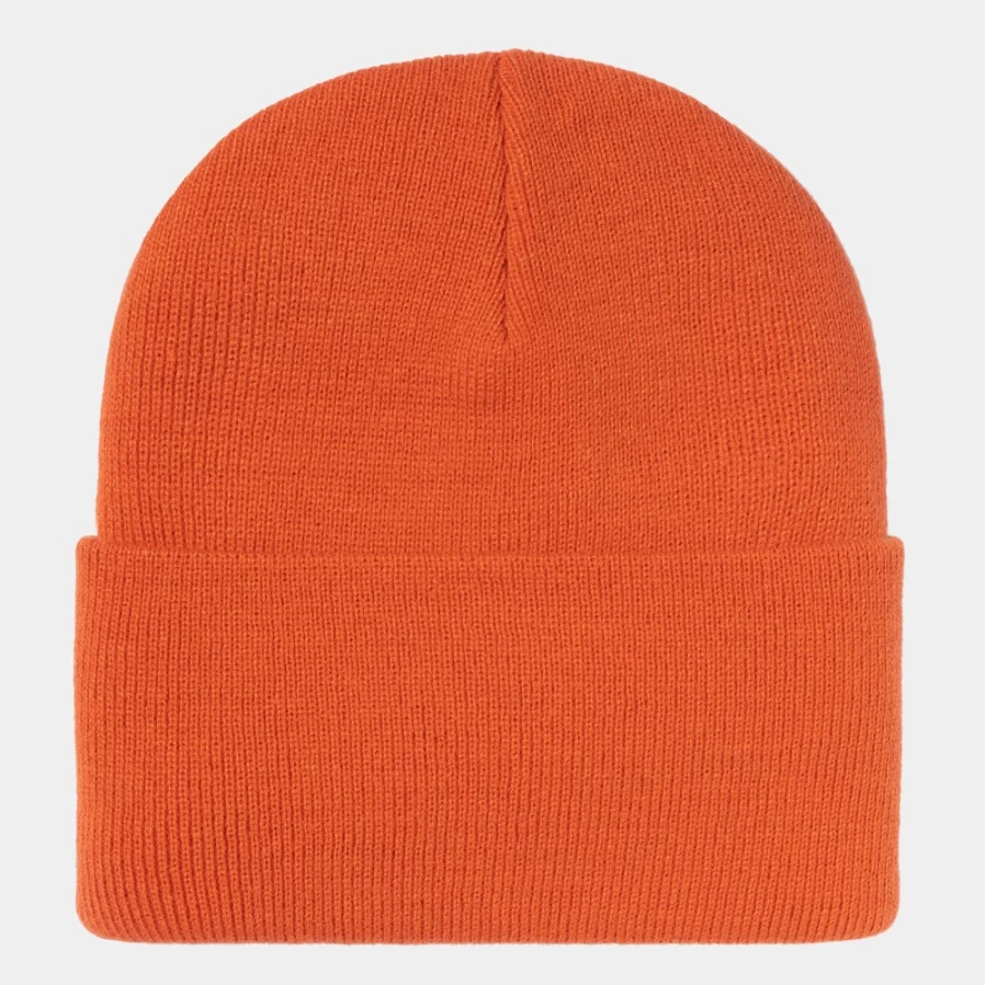 Carhartt WIP Acrylic Watch Hat in Kumquat - Knitted Beanie for Men & Women