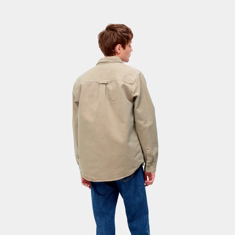 Carhartt WIP Glenn Shirt Jacket for Men in Dusty H Brown - Classic Workwear Style