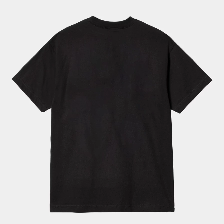 Carhartt WIP Men's Black Duck Graphic Short Sleeve T-Shirt - S/S Babybrush Tee
