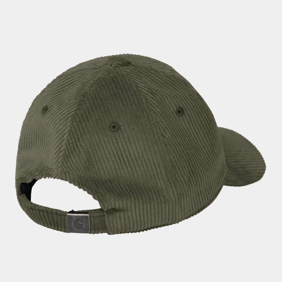 Carhartt WIP Harlem Cap in Plant Color - Durable Cotton Twill Adjustable Baseball Hat